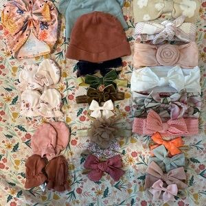 Assorted Baby Girl Accessories/Hair Bows